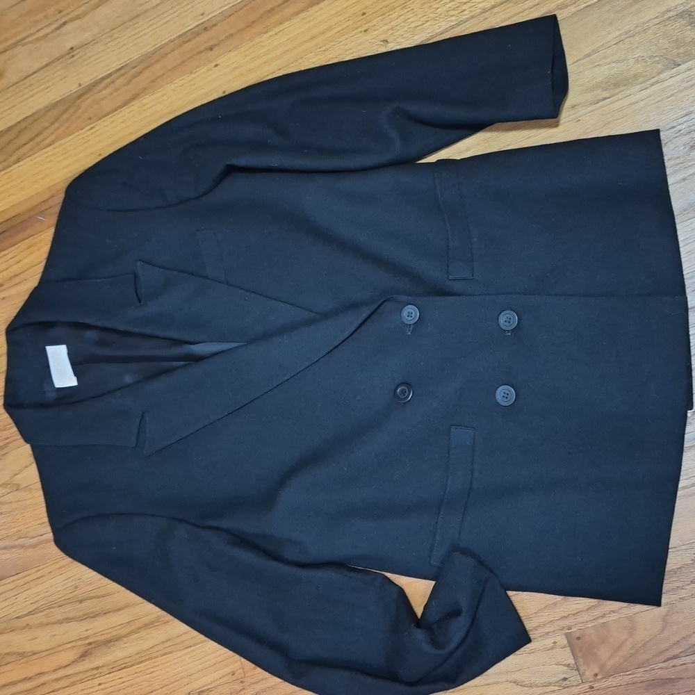 Pendleton Classic Black Double-Breasted Wool Blaz… - image 1